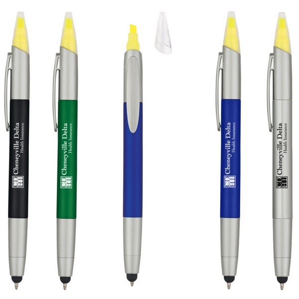 SH992 3-In-1 Pen/Highlighter/Stylus With Custom Imprint